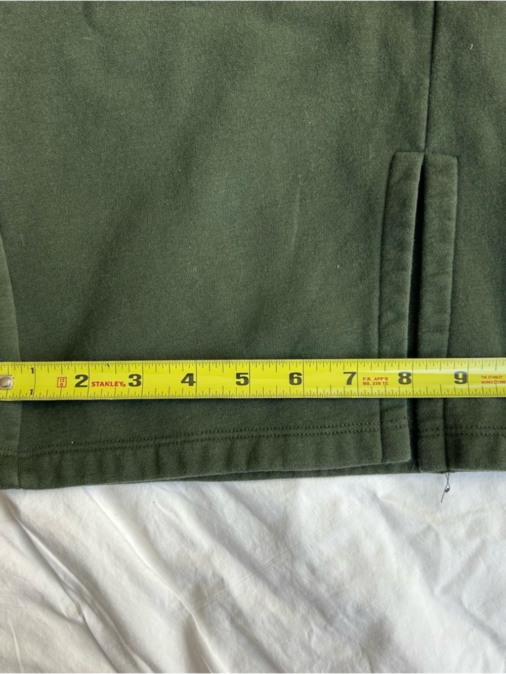 Beyond Yoga LuxeFleece Wide Leg Sweat Pant Dark Olive - M - Picture 8 of 8